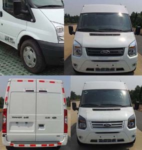 Jiangling Quanshun brand automobiles JX5030XXYTJM4 Box transport vehicle