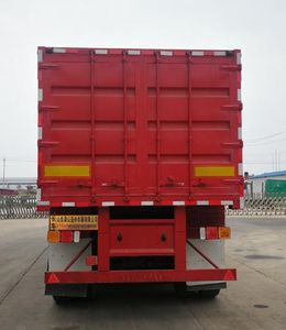 Yazhong Vehicle License Plate Automobile WPZ9400XXY Box transport semi-trailer