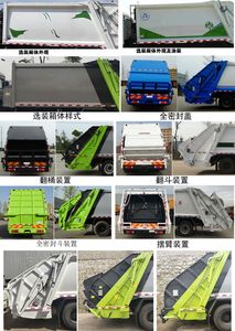 Juchen Ace Car HNY5181ZYSB6 Compressed garbage truck