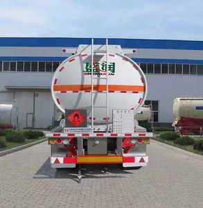 Shengrun  SKW9406GYYL Aluminum alloy oil transport semi-trailer