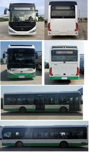 Guotang Automobile SGK6126BEVGK11 Pure electric low entry city buses