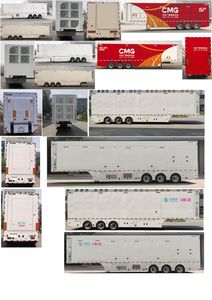 Zaitong  BZT9390XDS TV semi-trailer