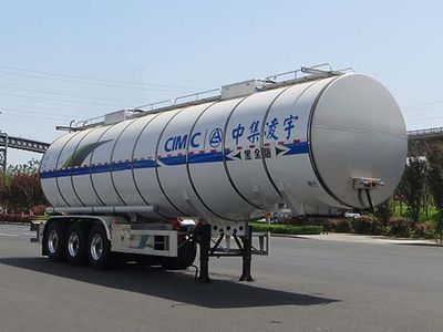 Lingyu  CLY9402GPG45 Ordinary liquid transport semi-trailer