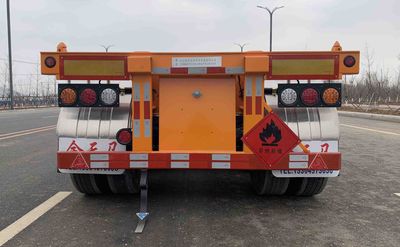 Juntong  JTM9402TWY Transport semi-trailer of dangerous goods tank frame