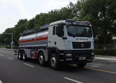 Zhongqi Liwei brand automobiles HLW5326GFWZ6 Tank transport vehicle for corrosive substances