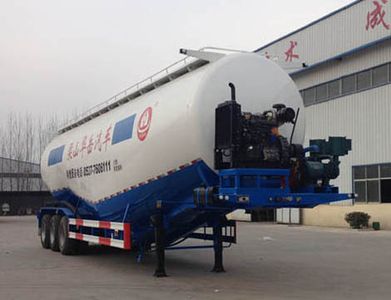 Huayue Xing brand automobiles FNZ9402GXH Lower ash semi-trailer