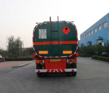 Rongwo  QW9400GRY Flammable liquid tank transport semi-trailer