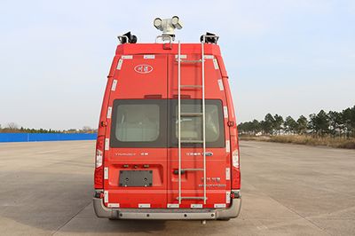 Chuanxiao brand automobiles SXF5042TXFTZ4000 Communication command fire truck