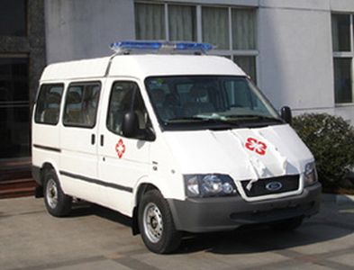 Jiangling Quanshun brand automobiles JX5047XJHMB ambulance