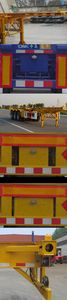 Tonghua  THT9402TWYC Transport semi-trailer of dangerous goods tank frame