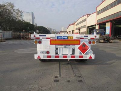 Tonghua  THT9402TWYC Transport semi-trailer of dangerous goods tank frame