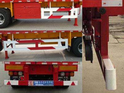 Huajun  ZCZ9401CCYHJC Gantry transport semi-trailer