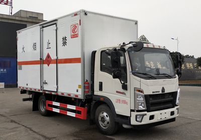 Zhuanli  ZLC5090XRQZ6 Flammable gas box transport vehicle