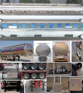 Zhengkang Hongtai brand automobiles HHT9404GRH Lubricating oil tank transport semi-trailer