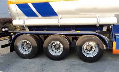 Hongtu  HT9409GYQB1 Semi trailer for liquefied gas transportation