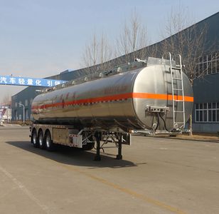 Minghang  ZPS9407GYY Aluminum alloy oil transport semi-trailer