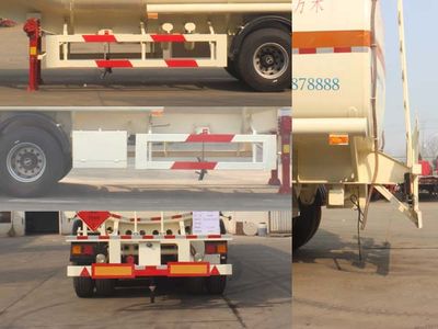 Jinwan  LXQ9403GRY Flammable liquid tank transport semi-trailer