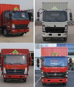 Baijie  QYY5040XZWZZ6 Miscellaneous dangerous goods box transport vehicle