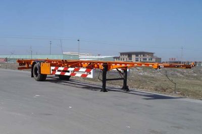 Qingte  QDT9150TJZG Empty container transport semi-trailer