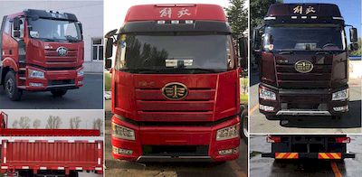 Jiefang Automobile CA1310P66M25L7T4E6 Flat head natural gas truck