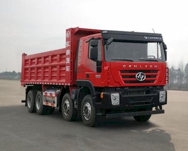 Hongyan  CQ5316ZLJHTG336TB garbage dump truck 