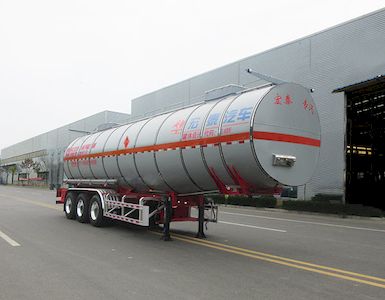 Zhengkang Hongtai brand automobiles HHT9407GRYE Flammable liquid tank transport semi-trailer