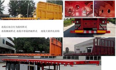 Jishan Kaida  NXK9402TPB Flat transport semi-trailer