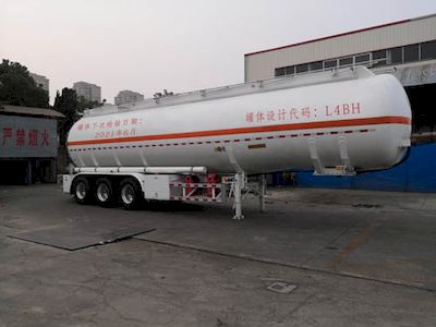 Tonghua  THT9400GRYF2 Flammable liquid tank transport semi-trailer