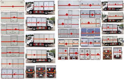 Dali  DLQ5043XRYCA6 Flammable liquid box transport vehicle