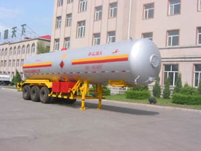 Jiancheng  JC9390GYQ Liquefied gas semi trailer transport vehicle