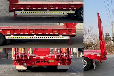 Hongsheng  HSY9388TDP Low flatbed semi-trailer