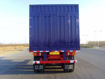 Chuanteng  HBS9340XXY Box transport semi-trailer