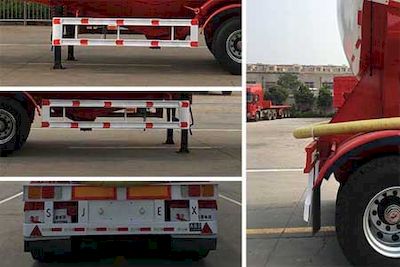 Enxin Business Brand Automobile HEX9402GFLAX Low density powder material transportation semi-trailer