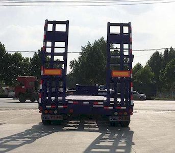 Huajun  ZCZ9392TDPJ Low flatbed semi-trailer