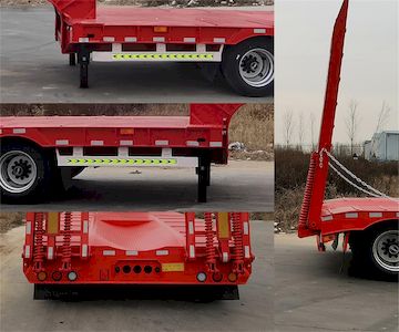 Hongsheng  HSY9382TDP Low flatbed semi-trailer