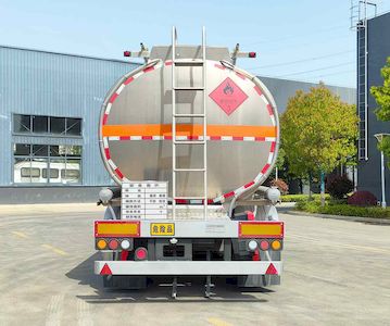 Qixing  QXC9401GYY Aluminum alloy oil transport semi-trailer