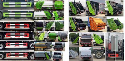 Hongyu  HYS5120ZYSE6 Compressed garbage truck