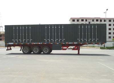 Huajun  ZCZ9285XXYA Box transport semi-trailer