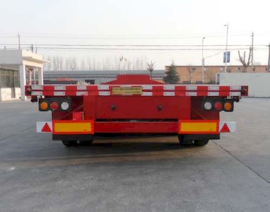 Zhide Shengyu  MSD9401TDP Low flatbed semi-trailer