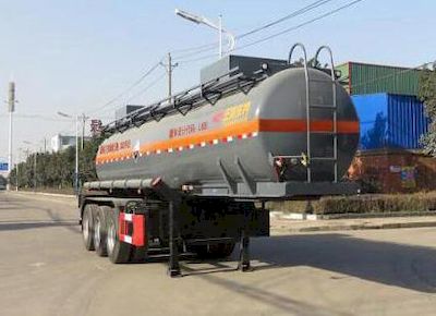 Special transport  DTA9409GFW Tank transport semi-trailer for corrosive substances