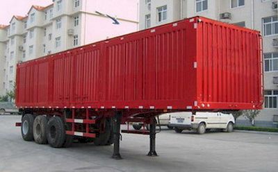 Zhongyan Automobile BSZ9401XXY Box transport semi-trailer