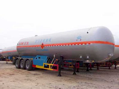 Hongtu  HT9408GYQ6 Semi trailer for liquefied gas transportation