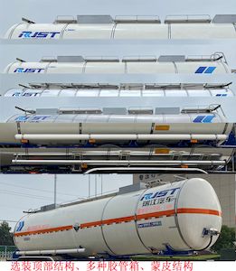 Ruijiang  WL9401GFW Tank transport semi-trailer for corrosive substances