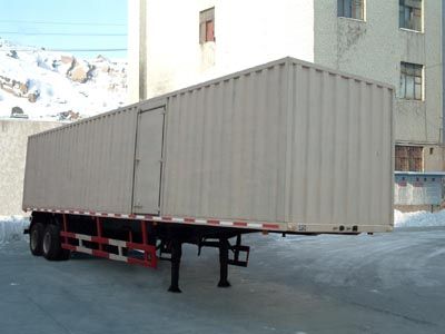 Bogda  XZC9340XXY Box transport semi-trailer