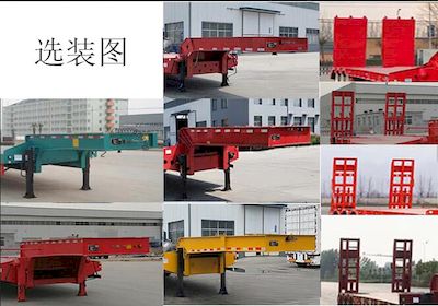 Yituo  CYT9400TDP Low flatbed semi-trailer