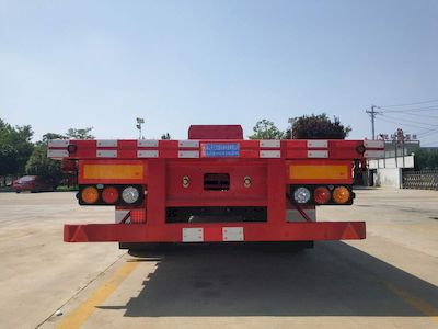 Liangshan Kaiyuan  LKY9400TPBE Flat transport semi-trailer