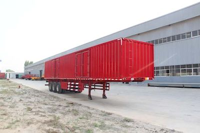 Hengtong Liangshan brand automobiles CBZ9400XXY Box transport semi-trailer