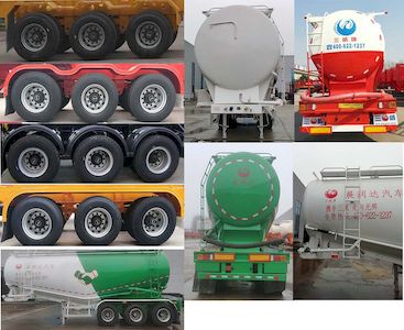 Sanwei  WQY9400GFLA Medium density powder material transportation semi-trailer