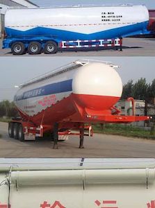 Yuntai  XLC9402GFL Low density powder material transportation semi-trailer