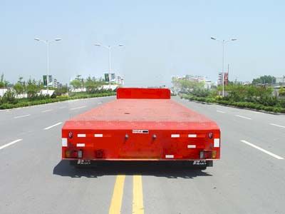 Huajun  ZCZ9282TDPB1 Low flatbed semi-trailer